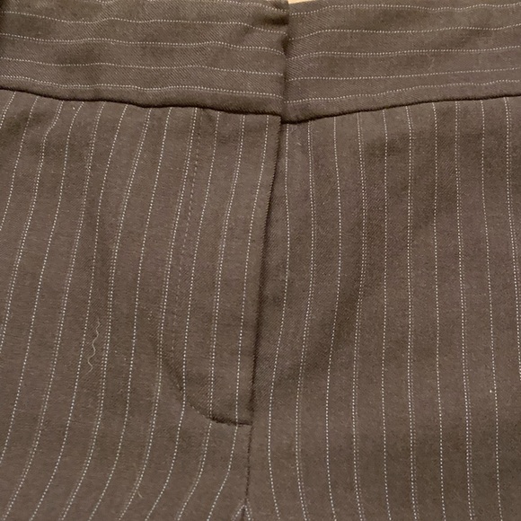Pinstripe pants Brown size size 8 - Picture 4 of 6